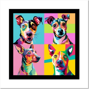 Rat Terrier Pop Art - Dog Lover Gifts Posters and Art